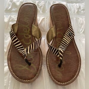 Sam Edelman Sz 8 Wedge Sandals